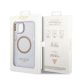 8. Etui Guess Gold Outline Translucent MagSafe na iPhone 14 - purpurowe