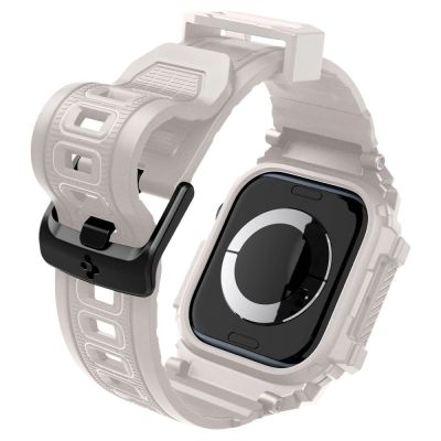 10. Pasek Spigen Rugged Armor ”Pro” na Apple Watch 10 (46 MM) - beżowy
