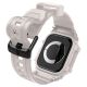 10. Pasek Spigen Rugged Armor ”Pro” na Apple Watch 10 (46 MM) - beżowy