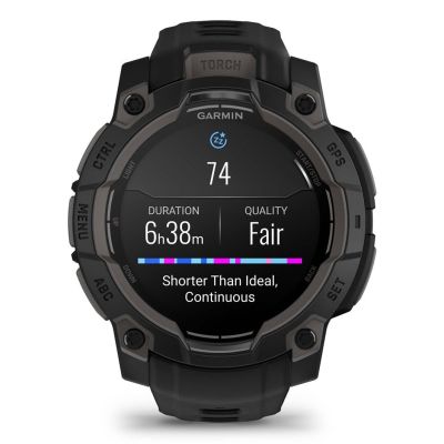 9. Zegarek sportowy Garmin Instinct 3 AMOLED 45mm Czarny