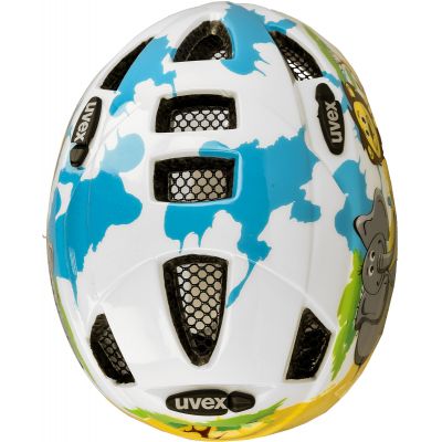 Kask rowerowy Uvex Kid 2 Kids biało-kolorowy