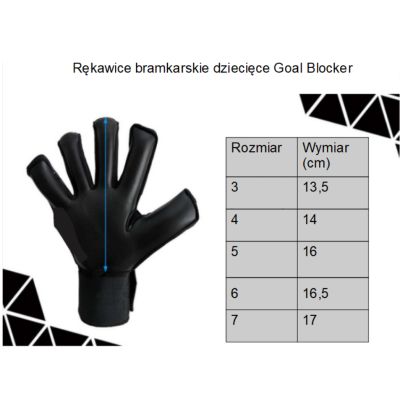 4. Rękawice bramkarskie Yakima Sport Goal Blocker Jr 4 100721