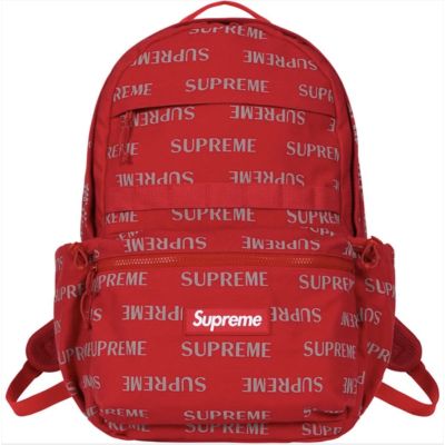 Plecak Supreme Backpack Red BackPack Reflective - FW26B3-RED