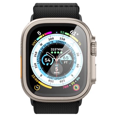 4. Szkło hartowane Spigen Glas.tR Slim Pro na Apple Watch Ultra (49 mm) - beżowe