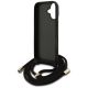 6. Etui Guess 4G Big Logo Cord Stap Crossbody na iPhone 17 - brązowe