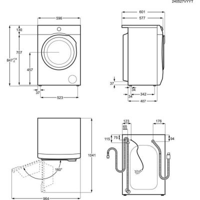 7. Pralka Electrolux EW2F528WP 8 kg 1200 obr/min | SensiCare | TimeCare 500 | program antyalergiczny