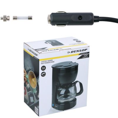 6. KAWIARKA SAMOCHODOWA TURYSTYCZNA 12V 170W DUNLOP