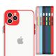 9. Milky Case silikonowe elastyczne półprzezroczyste etui do Samsung Galaxy A22 4G ciemnozielony