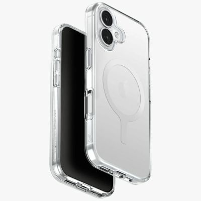 Etui UNIQ Clario Magclick Charging na iPhone 17 - przezroczyste