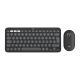 2. Logitech 920-012244 klawiatura Dołączona myszka Uniwersalne RF Wireless + Bluetooth QWERTY Amerykański międzynarodowy Grafitowy