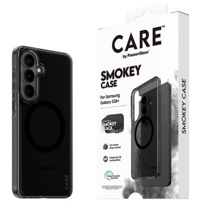 5. Etui CARE by PanzerGlass Urban Explorer Smokey w. Black Qi na Samsung Galaxy S26+ - czarne