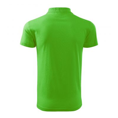 2. Koszulka polo Malfini Single J. M MLI-20292 green apple