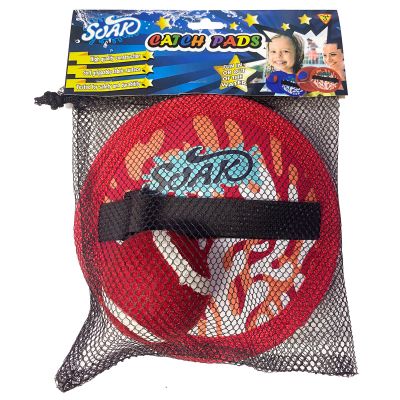 2. Gra Na Rzepy Catch Ball Czerwona Solex AN-0510R