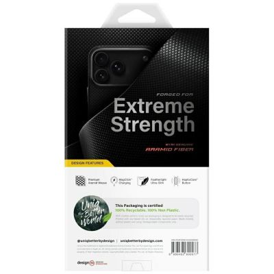 10. Etui UNIQ Keva EDGE Magclick Charging na iPhone 18 Pro Max / 17 Pro Max - czerwone