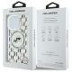 8. Etui Karl Lagerfeld IML Monogram Karl & Choupette Head MagSafe na iPhone 16 Pro - przezroczyste
