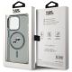 8. Karl Lagerfeld KLHMP15XHLSKCK iPhone 15   Pro Max 6.7" czarny/black hardcase IML Metal Karl&Choupette Head MagSafe