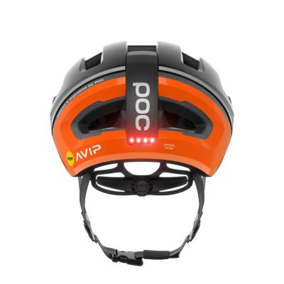 4. Kask szosowy POC Omne Beacon MIPS - apatite navy/fluo orange matt rozmiar: m
