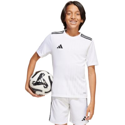 13. Koszulka dla dzieci adidas Campeon 25 Jersey biała JJ4169