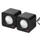 16. Zestaw głośników komputerowe AUDIOCORE AC870B (2.0; kolor czarny)