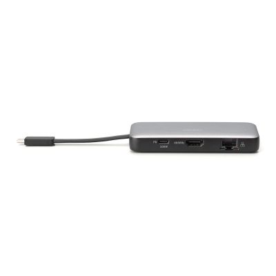 19. Stacja dokująca podróżna USB Typ C 7-portów HDMI 4K/60Hz PD 3.0