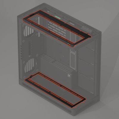 4. HAVN HVN-AS-HS420-06-36A część obudowy do komputera Fan holder