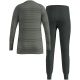 3. Bielizna termoaktywna - zestaw Odlo Set long ACTIVE WARM SET roz. 128cm Szara