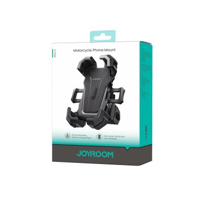 2. Uchwyt rowerowy Joyroom JR-ZS598 na telefon na kierownicę zaciskowy antywibracyjny - czarny