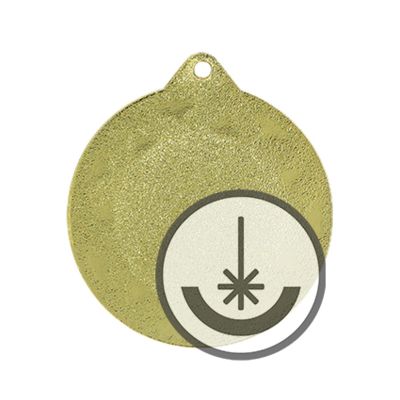 Medal grawerowany laserem- RMI