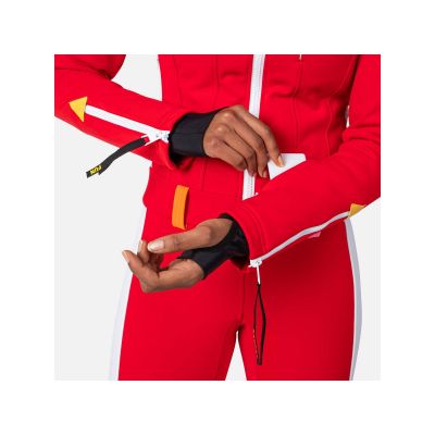 5. Kombinezon Rossignol W Sublim Insulated Overall czerwony