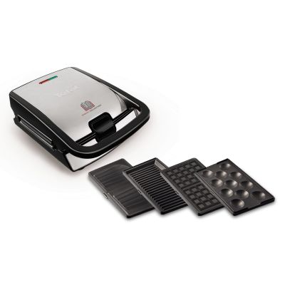 3. Opiekacz Tefal SW854D (700W; kolor inox)