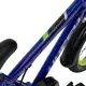 4. Rower Huffy Pro Thunder 16" niebiesko-zielony (21625W)
