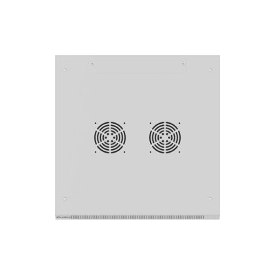 25. LANBERG SZAFA INSTALACYJNA RACK WISZĄCA 19" 4U 600X600 SZARA DRZWI PERFOROWANE (FLAT PACK)