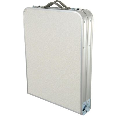 12. STOLIK TURYSTYCZNY SKŁADANY KEMPINGOWY 120x47x70/62/54CM Z SZAFĄ 33X30X36CM