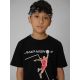 4. T-shirt regular z nadrukiem chłopięcy 4F 4FJRAW26TTSHM4345-20S