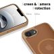 4. Etui Tech-Protect BasicMag MagSafe na iPhone 16e / 17e - brązowe
