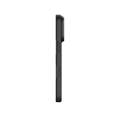 7. Etui AMAZINGTHING Titan Max Lens na iPhone 18 Pro z włókna aramidowego z osłoną aparatu kompatybilne z MagSafe - czarne
