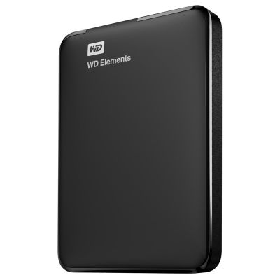 6. Dysk zewnętrzny HDD WD Elements (2TB; 2.5"; USB 3.0; Czarny; WDBU6Y0020BBK-WESN)
