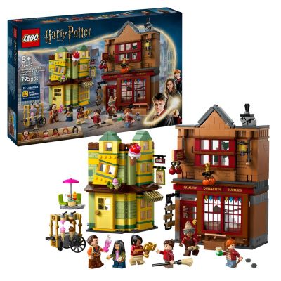 21. LEGO Harry Potter 76452 Markowy sprzęt do quidditcha i lodziarnia