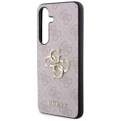 6. Etui Guess 4G Big Metal Logo na Samsung Galaxy S24 - różowe