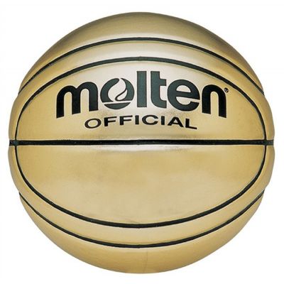 Piłka do koszykówki Molten Gold kolekcjonerska złota BG-SL7 