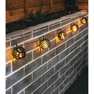 46. LAMPA SOLARNA KULE OGNIOWE 7CM 5SZT