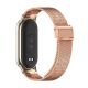 4. Pasek Tech-Protect MilaneseBand na Xiaomi Smart Band 8 / 8 NFC - różowy