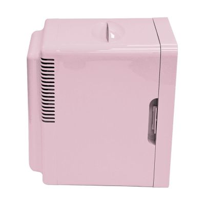 2. Mini lodówka z lusterkiem do makijażu LED ELLE Home ESDAF01PUEU 6L fioletowa