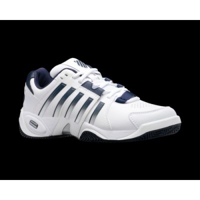 2. Męskie sneakersy K-Swiss ACCOMPLISH IV WHITE/PEACOAT/SILVER-M (07387-177-M)