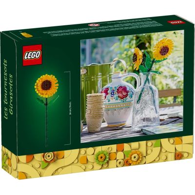 8. LEGO BOTANICALS 40524 Słoneczniki