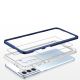 5. Clear 3in1 etui do Samsung Galaxy S21+ 5G (S21 Plus 5G) żelowy pokrowiec z ramką niebieski