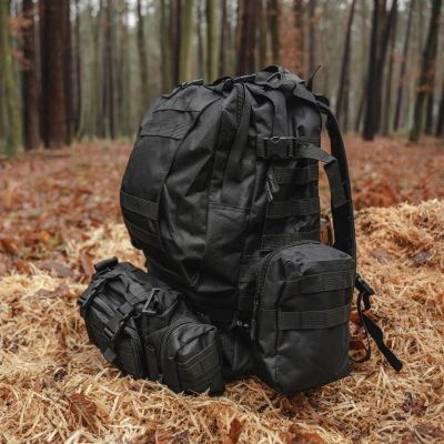 10. Plecak turystyczny Offlander Survival Combo 18L OFF_CACC_36BK
