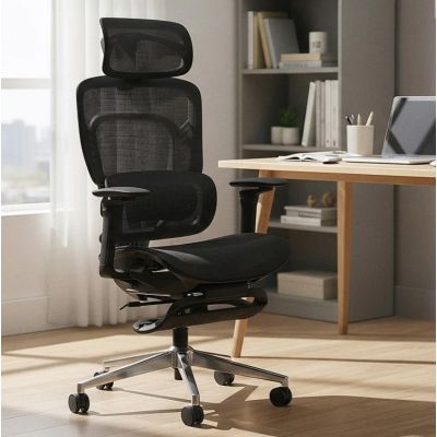 6. Fotel biurowy Visioner 8.3 Black N
