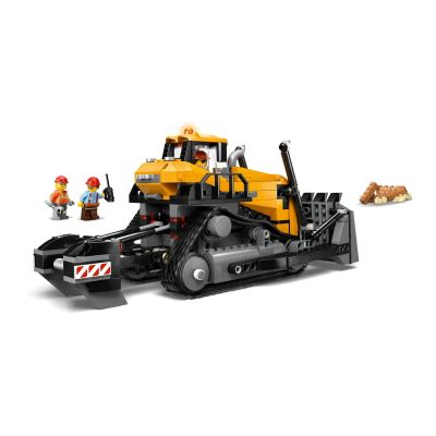 16. LEGO City 60466 Żółty buldożer