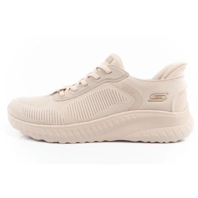 11. Skechers Bobs Squad-Chaos buty sportowe damskie wygodne SLIP-INS